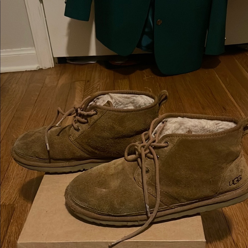 Men's Brown Suede Shoes